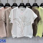Bluzki Damskie Tureckie_ Size uni_ paczka 12szt_mix kolor 8818092