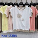 Bluzki Damskie Tureckie_ Size uni_ paczka 12szt_mix kolor 8818093