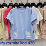 Bluzki Damskie Tureckie_ Size uni_ paczka 12szt_mix kolor 8818095