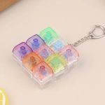 Klawiatura Mechaniczna LED Klikacz Antystresowy Brelok Fidget Switch Kliker 8743239