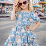 Sukienki DZIECIĘCA size 1-6 lat _ paczka 6szt _1 kolor 3674308