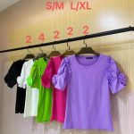 Bluzki Damskie _ size s-xl_ paczka 12szt mix kolor 4900607