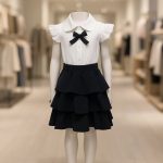Sukienki DZIECIĘCA size 6-16 lat _ paczka 6szt _1 kolor 4160084