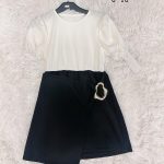 Sukienki DZIECIĘCA size 6-16 lat _ paczka 6szt _1 kolor 4160085