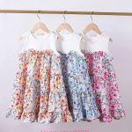Sukienki DZIECIĘCA size 4-14 lat _ paczka 18szt _mix kolor 6386029