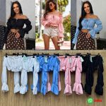 Bluzki Damskie _ size UNI _paczka 6szt_mix kolor 1770431