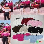 Bluzki Damskie _ size UNI _paczka 6szt_mix kolor 1770439