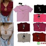 Bluzki Damskie _ size UNI _paczka 6szt_mix kolor 1770443
