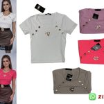 Bluzki Damskie _ size UNI _paczka 6szt_mix kolor 1770445