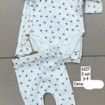Komplety DZIECIĘCA size 3-9 M _ paczka 6szt _1 kolor 1770614