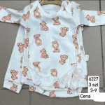 Komplety DZIECIĘCA size 3-9 M _ paczka 6szt _1 kolor 1770620