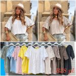 Bluzki Damskie Polskie_size uni_paczka 6szt_mix kolor 1770653