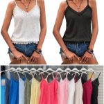 Bluzki Damskie Polskie_size uni_paczka 6szt_mix kolor 1770655