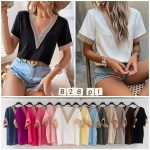 Bluzki Damskie Polskie_size uni_paczka 6szt_mix kolor 1770661