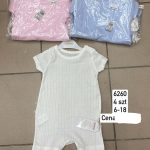 Body DZIECIĘCA size 6-18 M _ paczka 4szt _1 kolor 1770861