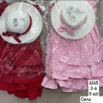 Sukienki DZIECIĘCA size 2-6 lat _ paczka 5szt _1 kolor 1770865