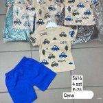 Komplety DZIECIĘCA size 9-24 M _ paczka 4szt _1 kolor 1770868