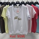 Bluzki Damskie Tureckie_ Size uni_ paczka 12szt_mix kolor 1771011