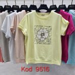 Bluzki Damskie Tureckie_ Size uni_ paczka 12szt_mix kolor 1771016