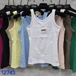 Bluzki Damskie Tureckie_ Size uni_ paczka 12szt_mix kolor 1771017