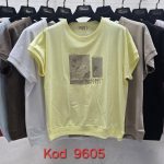Bluzki Damskie Tureckie_ Size uni_ paczka 12szt_mix kolor 1771025