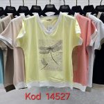 Bluzki Damskie Tureckie_ Size uni_ paczka 12szt_mix kolor 1771027