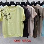 Bluzki Damskie Tureckie_ Size uni_ paczka 12szt_mix kolor 1771028