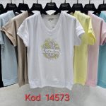 Bluzki Damskie Tureckie_ Size uni_ paczka 12szt_mix kolor 1771032