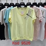 Bluzki Damskie Tureckie_ Size uni_ paczka 12szt_mix kolor 1771039