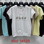Bluzki Damskie Tureckie_ Size uni_ paczka 12szt_mix kolor 1771040