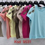 Bluzki Damskie Tureckie_ Size uni_ paczka 12szt_mix kolor 1771057