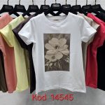 Bluzki Damskie Tureckie_ Size uni_ paczka 12szt_mix kolor 1771059