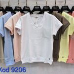 Bluzki Damskie Tureckie_ Size uni_ paczka 12szt_mix kolor 1771072