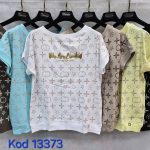 Bluzki Damskie Tureckie_ Size uni_ paczka 12szt_mix kolor 1771074
