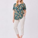 Bluzki Damskie Polskie_ size 48-54_ paczka 4szt 1 kolor 3553228