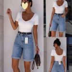 Spodenki jeansowe damskie (XS-XL_ 10) 3553439