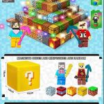 180 el + 5 fiegurki Klocki magnetyczne minecraft ledoweTNT Duże Pudełko 8666129