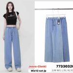 Jeansy DAMSKA _size S-2xl_paczka 12 szt_MIX kolor 7317701