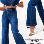 Jeansy Damskie_ size 34-44 _paczka 12szt_ 9989967