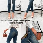 Jeansy Damskie M’sara_ size XS-xl _paczka 10szt_ 9990021