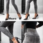 Jeansy Damskie M’sara_ size XS-XL _paczka 12szt_ 9990023