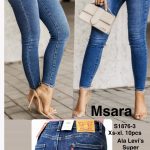Jeansy Damskie M’sara_ size XS-xl _paczka 10szt_ 9990030