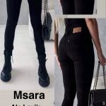 Jeansy Damskie M’sara_ size 26-31 _paczka 10szt_ 9990054