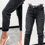 Jeansy Damskie_ size 25-30 _paczka 12szt_ 9990064