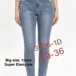 Jeansy Damskie_ size 29-36 _paczka 12szt_ 9990071