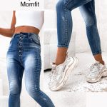 Jeansy Damskie_ size XS-XL _paczka 10szt_ 9990122