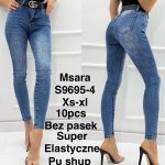 Jeansy Damskie M’sara_ size XS-xl _paczka 10szt_ 9990130