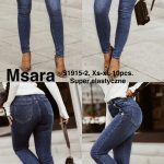 Jeansy Damskie M’sara_ size XS-xl _paczka 10szt_ 9990138