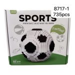 Klocki piłka 735 pcs 2320836