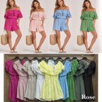 Kombinezony Damskie wloskie _ size uni _ paczka 6szt_ mix kolor 4975752